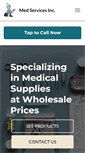 Mobile Screenshot of medservicesinc.com